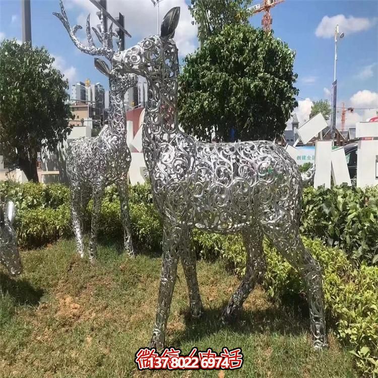 LED梅花鹿雕塑照明，景觀照明設(shè)計(jì)體驗(yàn)