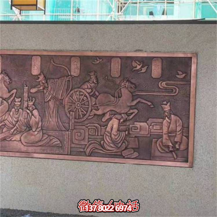 全方位視覺藝術裝飾——室內外雕塑、浮雕、壁畫、銅雕的完美結合