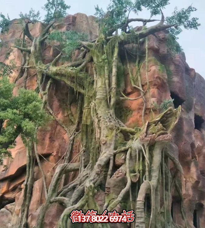 純天然石雕假山雕塑，為公園添彩添靈