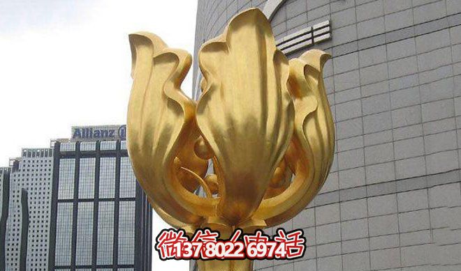 雕塑紫荊花不銹鋼創(chuàng)意廣場(chǎng)裝飾