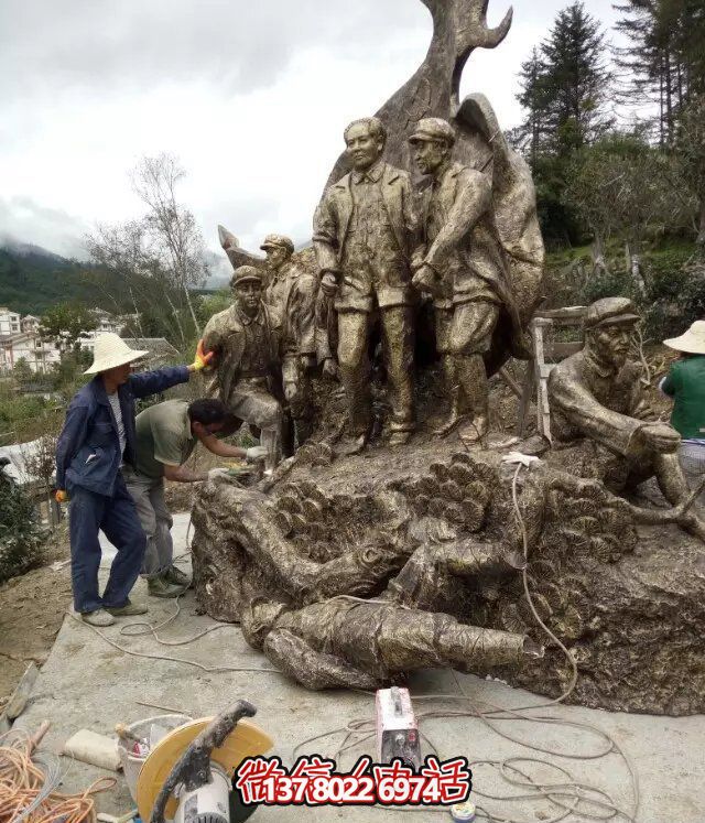 偉人紀念銅雕雕塑,讓廣場上洋溢著熱情 偉人紀念銅雕雕塑,讓廣場上洋溢著熱情