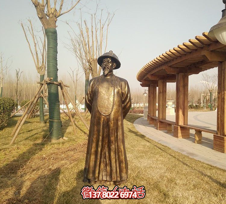 學(xué)院廣場(chǎng)晚晴愛國(guó)英雄林則徐玻璃鋼仿銅雕塑 學(xué)院廣場(chǎng)晚晴愛國(guó)英雄林則徐玻璃鋼仿銅雕塑